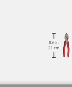 Gardner Bender GS-388 Electrical Pliers, Crimper & Cutter, Comfort Grip, Aluminum & Copper Wire, Hand Tool, 8 in. , Red 13 21lqjXCStL 4