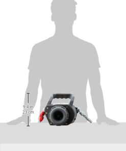 WARN 101575 Handheld Portable Drill Winch with 40 Foot Synthetic Rope: 750 lb Pulling Capacity , Gray 750 lb. Capacity Synthetic Rope 13 21mtSnfPeDL