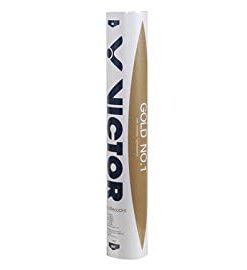 Victor Gold Feather Badminton Shuttlecocks 10 21oBxkAu YL
