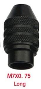 Dremel 4486 Keyless Chuck, ideal for 1/32” (0.8mm) to 1/8” (3.2mm) Shank Rotary Tool Accessories , Silver 25 21r1WMDktWL