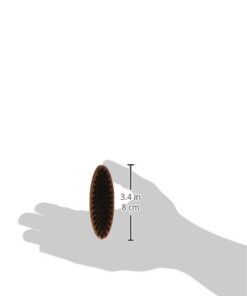 ZEUS Boar Bristle Beard & Mustache Brush for Men, 3.5" Firm-Bristle Small Travel Beard Brush - Made in Germany FIRM BRISTLES 25 21tsKe1AVQL