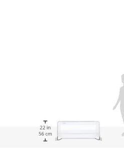 Regalo Swing Down Bed Rail Guard, with Reinforced Anchor Safety System 43 Inch Swing Down 29 21wZf0StU3L