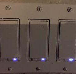 GE Enbrighten Add-On Switch for GE Z-Wave/GE Zigbee Smart Lighting Controls, Works with Alexa, Google Assistant, NOT A STANDALONE SWITCH, White & Light Almond, 12723 21 21xP1cMvAtL