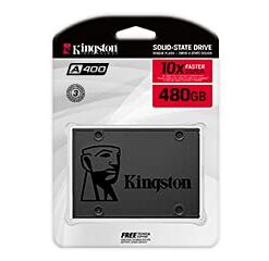 Kingston 480GB A400 SATA 3 2.5" Internal SSD SA400S37/480G - HDD Replacement for Increase Performance 480 GB SATA3 27 21ys6wDn1NL