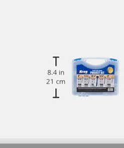 Kreg SK03 Pocket-Hole Screw Kit in 5 Sizes - Pocket Screw Kit for Kreg Joinery - Sturdy Wood Screws - Pocket-Hole Screws Perfect for Beginners - Set Screws Assortment Kit Original Version 17 21z5mgTKs9L