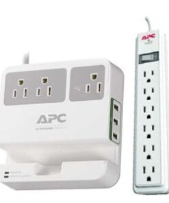Surge Protector 2 Pack for Desktop and Mobile Devices