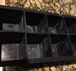 Home-Complete Large Ice Cube Molds-Silicone Tray Makes 8, 2”x2” Big Cubes-BPA-Free and Flexible-Chill Water, Lemonade, Cocktails, Or Any Beverage 2"x2"(1 Pack) 33 31 yqb2szTL