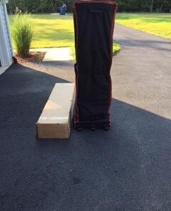 Impact Canopy Roller Bag for Pop Up Canopy Tent, Wheeled Storage Bag with Handles for 10 x 20 Canopy - Roller Bag Only, Black Standard 10 X 20 13 310BfNivC8L