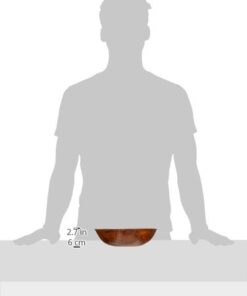 Winco WWB-10 Wooden Woven Salad Bowl, 10-Inch, Brown 1 Count (Pack of 1) 6 311 YHys9IL