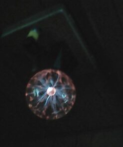 Katzco 7" Plasma Ball - Nebula Sphere, Thunder Lightning - Plug-in Electricity Ball - Touch and Sound Sensitive Plasma Globe for Parties, Decorations, Prop - STEM Science Toy for Kids - Cool Lamps 7 inch Interactive 38 311bGOcn1wL