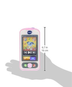 VTech Touch and Swipe Baby Phone, Pink Standard Packaging 15 311exZtjviL
