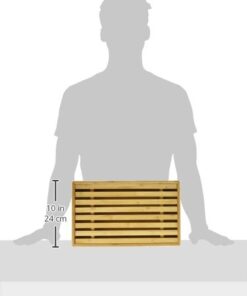 Alternative view of Danesco Bamboo Bread Cutting Board with Crumb Catcher, 15 by 9-Inch,Brown