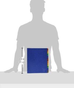 Pendaflex Daily A-Z Indexing Midnight Blue Desk File/Sorter,(11015)1 EA Multicolor 18 31239y32nWL