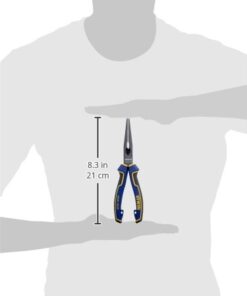IRWIN VISE-GRIP Long Nose Pliers, 8-Inch (1902418) 8" 5 3125yavGNVL