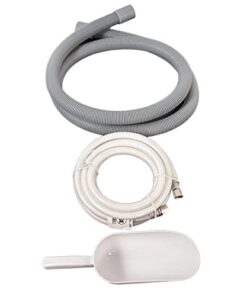 EdgeStar IB450SSP 50 lb. 15 Inch Wide Undercounter Clear Ice Maker with Drain Pump Stainless Steel 13 312E474VdiL