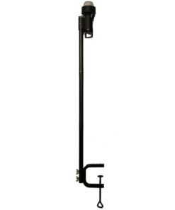 Alternative view of Aqua Signal 27440-7 Battery-Powered LED Stern Light with Suction Cup/C-Clamp Pole Mount