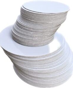 Carefree Cake Rounds Cardboard Base Grease Proof 4 & 6 inch / 50-6 inch, 50-4 inch (100 pcs total) 9 3134WzO1zQL