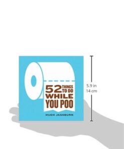 52 Things to Do While You Poo: (Funny White Elephant Poop Gag Gift for Adults) 21 3137PuhroeL