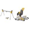 DEWALT DWS780 12-Inch Double Bevel Sliding Compound Miter Saw w/ DWX723 Heavy Duty Miter Saw Stand. 21 313HLGJztaL