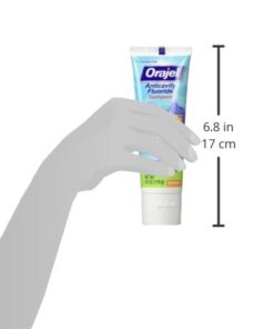 Orajel Kids Paw Patrol Anti-Cavity Fluoride Toothpaste, Natural Fruity Bubble Flavor, 4.2oz Tube 4.2 Ounce (Pack of 1) 32 313znlqCgWL