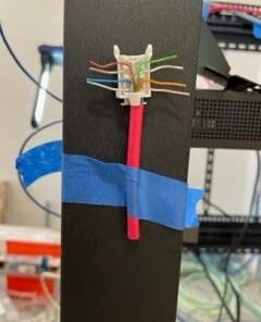 TRENDnet Cat6 Keystone Jack, 25-Pack Bundle, 90° Angle Termination, Compatible With Cat5, Cat5e, Cat6 Cabling, Color-Coded Labeling, Gold-Plated Contacts, Tool-less Design, White, TC-K25C6 26 3142TIGbxKL