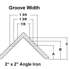 Mapp Caster Q5230R01VG, 3" x 1-1/4" V-Groove Cast Iron Rigid Caster - 225 lbs Capacity 10 3143hjhDMLL
