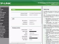 tp-link WiFi Router AC1750 Wireless Dual Band Gigabit (Archer C7), Router-AC1750 45 314TQYX v5L