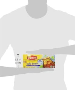 Lipton Cold Brew Family Iced Tea Bags Black tea 22 ct (Pack of 3) 22 Count (Pack of 3) 7 314WovI7wAL