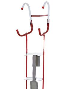 Kidde Fire Escape Ladder, 2-Story Rope Ladder, Extends to 13-Feet, Anti-Slip Rungs 13-Foot 48 314XUswyQUL