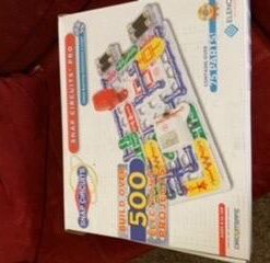 Snap Circuits Pro SC-500 Electronics Exploration Kit | Over 500 Projects | Full Color Project Manual | 75 + Snap Circuits Parts | STEM Educational Toy for Kids 8 + 18 315 2P0kxyL