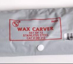 SE 12-Piece Stainless Steel Wax Carvers Set, Wax & Clay Sculpting Tools, Double Ended Carving Kit for Modeling, Sculpting and Shaping, Silver - DD312 Carver set 40 315msfFl95L