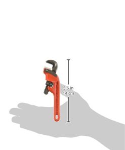 RIDGID 31050 E-6 End Pipe Wrench, 6-inch Plumbing Wrench,Red,Small 10 316D0nagQrL