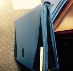 C-Line Expanding File with Zipper Closure, 13-Pocket, Tabbed Dividers, Blue (48105), letter 11 316HB6wUGPL