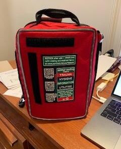 Survival Workplace/Home First Aid Kit USA - with a MOLLE System for Emergency Care at Home/Workplace 41 3177K0OzCL