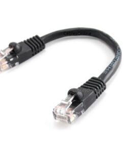 CablesOnline 10-Pack 6inch CAT5e UTP Ethernet RJ45 Full 8-Wire Black Patch Cable, U-000BK-10 3 317TMk4rVcL