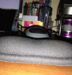 Memory Foam Mouse Pad Mat with Wrist Rest (Black) 14 318S5HMHWL