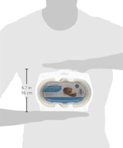 KitchenCraft Loaf Tin Liners, Non Stick 1lb, White Paper, Easy Release and Clean-up, 16,5 x 8.5 cm, Pack of 40 16.5 x 8.5 cm 1 lb Single 5 318b5SRUxRL