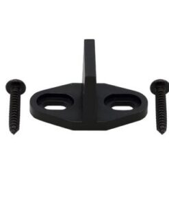 TMS 6.6 FT Country Dark Coffee Steel Sliding Barn Wood Door Hardware Antique 6.6 FT (79") 27 3191GB5YEL