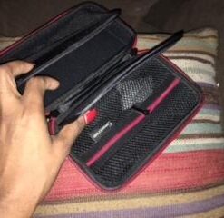 Smatree Carrying Case for New Nintendo 3DS XL/New 2DS XL, Hard Protective Shell Travel Case for Nintendo New 3DS/Nintendo New 3DS XL-Super NES Edition- Black/Red Black Red 79 319DFztCIkL