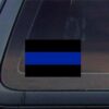 Thin Blue Line Police Sheriff Car Decal / Sticker - Blue & Black 3 319GC1WJaBL