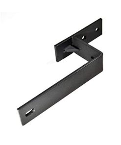DIYHD TSQ15 Big Wheel Sliding Barn Wood Interior Closet Kitchen Door Easy Mount One Piece Bracket, 6.6FT Track Kit, Bypass Hardware 10 319ciJUfO3L