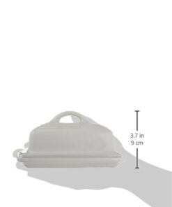 Le Creuset Stoneware European Butter Dish, White 12 319tl4lC13L