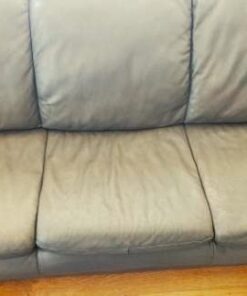 The Original Leather Recoloring Balm by Furniture Clinic - 16 Color Options - Leather Repair Kit for Furniture - Restore Couches, Car Seats, Clothing - Non-Toxic Leather Repair Cream (Dark Grey) Dark Grey 39 319wz N67TL