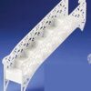 A1 Bakery Supplies Wedding Cake Step Decorative Stair 2 Pack 46 31A951Vk47L