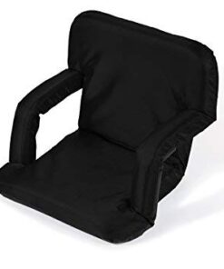 Portable Multiuse Adjustable Recliner Stadium Seat by Trademark Innovations (Black) Black 9 31AYgH8ovTL