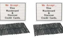 Counter Top Message Boards W/Letters Pack of (2)