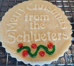 SurgeHai Fluted Cookie Cutters- Round Biscuit Cutters Set of 6 Pieces, Double Sided Fluted and Plain Edge Cookie Cutters, Stainless Steel 6 PCS - Fluted Round 21 31AmsafJxUL