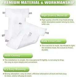 Synonymous compatible Shark replacement pads for use with Shark hard floor attachment, Compatible with microfiber Shark dust away pad p200w (3 Pack) 9 31ApXTr6LrL