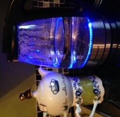 Hamilton Beach 1.7 L Glass Electric Kettle for Tea and Water, Cordless, LED Indicator, Auto-Shutoff and Boil-Dry Protection, Brushed Metal (40865), Clear Glass Kettle - Discontinued 22 31AtF0qkE7L 1