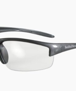 Alternative view of Smith and Wesson Safety Glasses with Gun Metal Frame and Anti-Fog Clear Lens